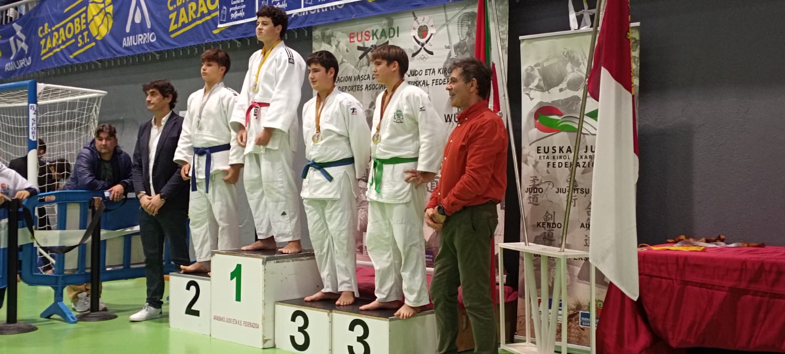 RESULTADOS TORNEO INFANTIL Y CADETE AMURRIO. 11-11-23